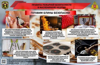 Правила пожарной безопасности в масленичную неделю