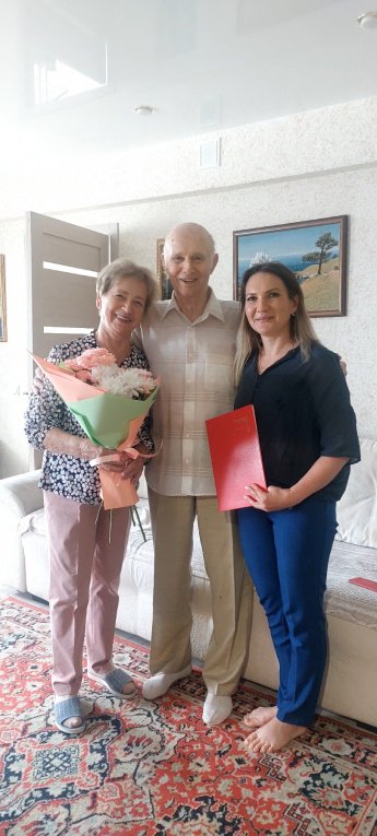  Супруги  Виталий Николаевич и Галина Петровна Максимовы отметили свой 55-летний семейный юбилей 21 июня 2023 года.