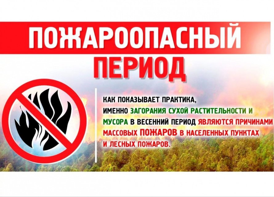 ВНИМАНИЕ!!! Пожароопасный период!!!