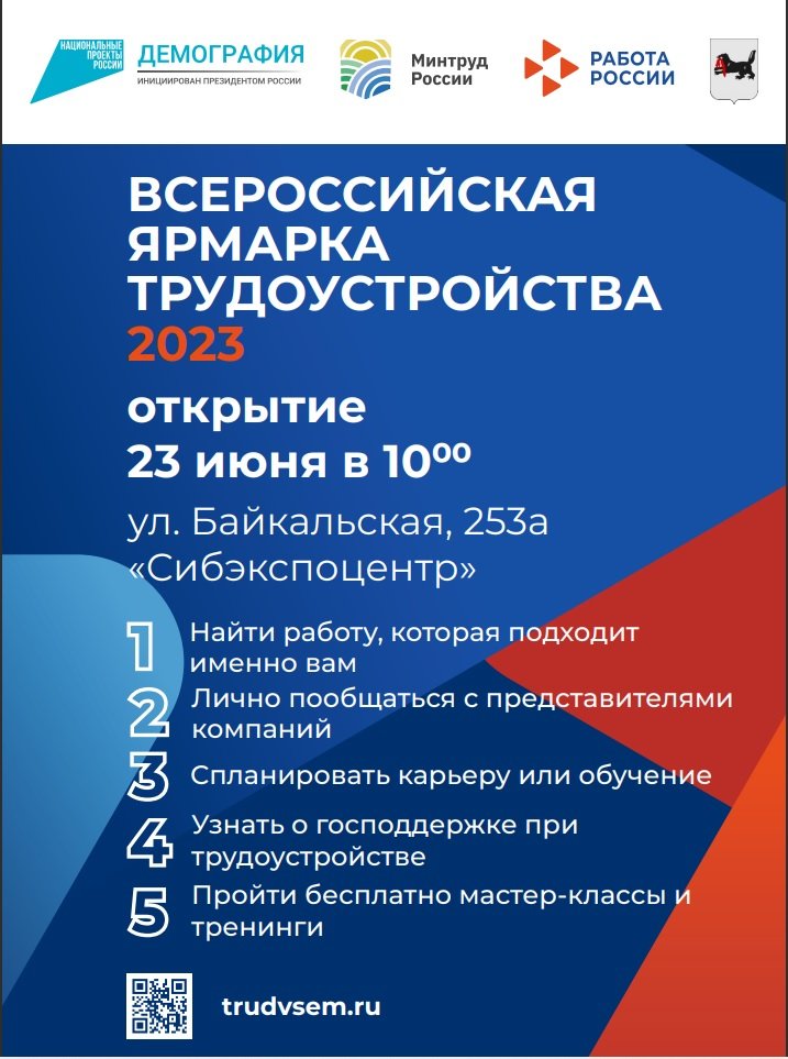 Перечень профессиональных программ, по которым проводится бесплатное обучение безработных граждан в июне – июле - августе 2023 года